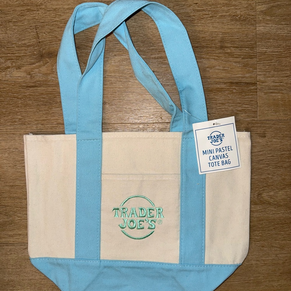 NWT Trader Joe’s Limited Edition Canvas Tote Bag